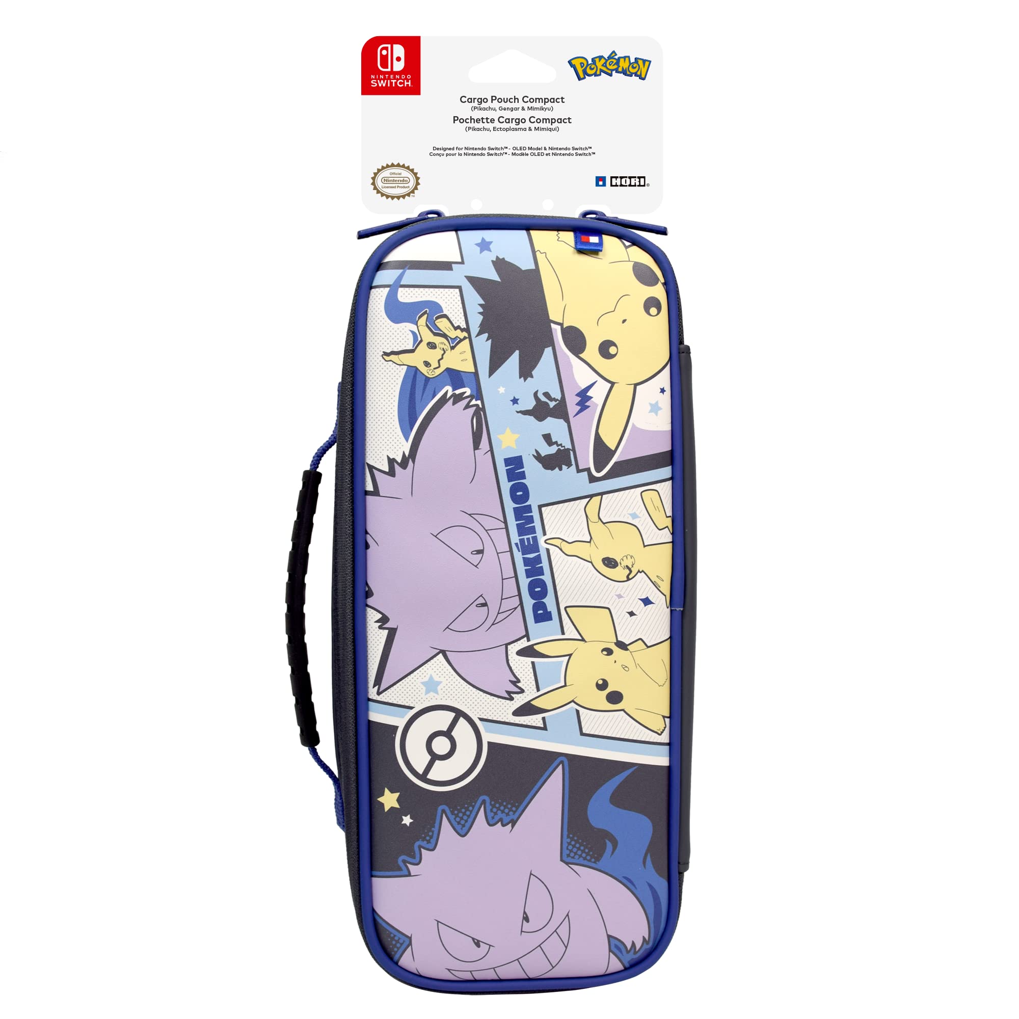 Funda Hori Extragrande Pikachu, Gengar Y Mimikyu Negro ( NINTENDO SWITCH - ) - Licencia Oficial Funda Hori Extragrande Pikachu, Gengar Y Mimikyu Negro ( NINTENDO SWITCH - ) - Licencia Oficial